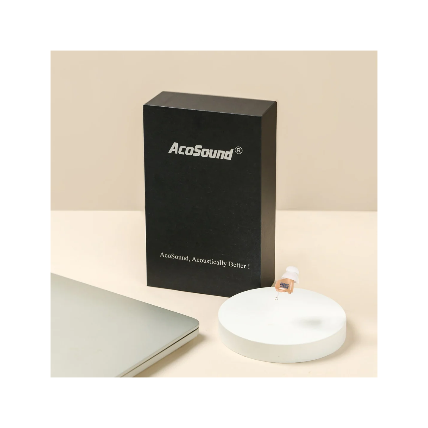AcoSound BlueTooth Earbuds Aides auditives numériques auto-ajustables invisibles